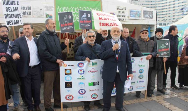Gönüllü Kültür Kuruluşları'ndan 4 aydır devam eden İsrail saldırılarına tepki