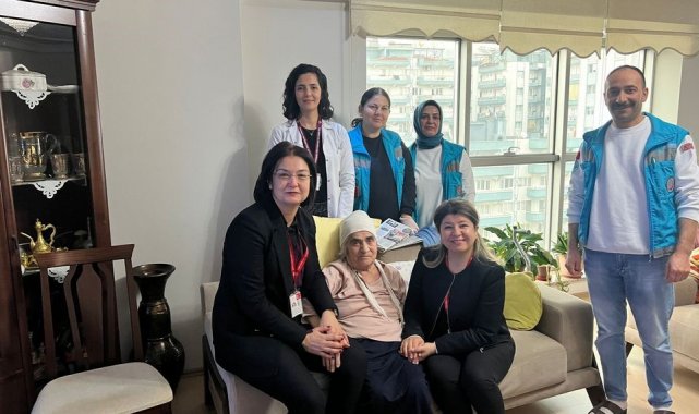 Hastane yöneticileri evde tedavi gören hastaları yalnız bırakmadı