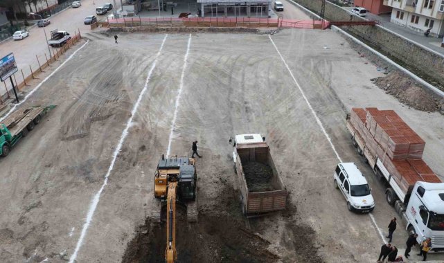 Havza'yı sel ve taşkından koruyacak projede ilk kazma vuruldu