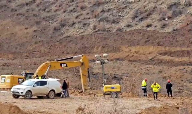 İliç'te kayıp 9 işçi için çalışmalar sürüyor