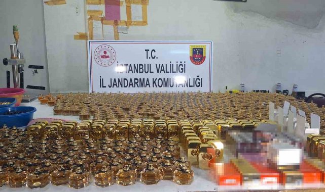 İstanbul'da sahte parfüm operasyonu