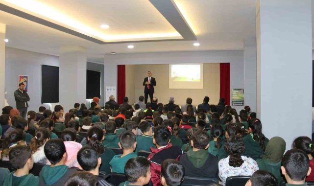 Karapınar'da öğrencilere Su Verimliliği Eğitimi verildi