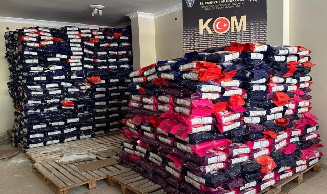Kars'ta 18 ton kaçak deterjan ele geçirildi