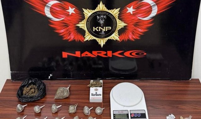 Kars'ta uyuşturucu ele geçirildi