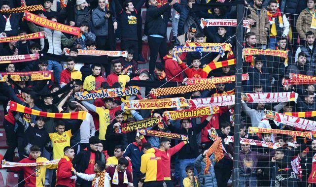 Kayserispor 92 bin taraftarın desteğini aldı