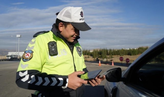Kırıkkale'de 85 araç trafikten men edildi