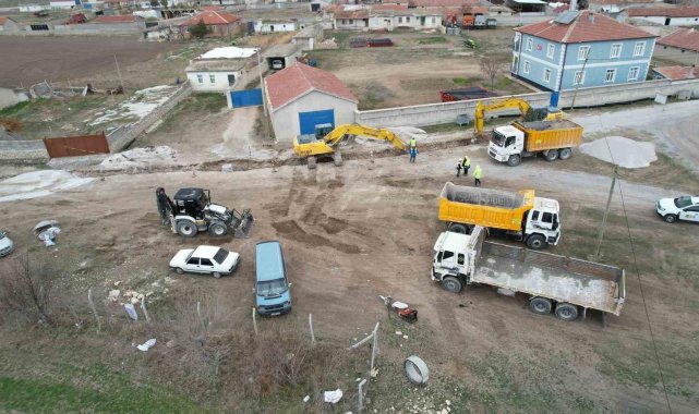 Konya'da altyapı yatırımları devam ediyor