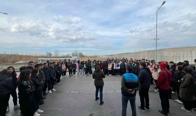 MASKİ ve Milli Eğitim iş birliğinde 704 öğrenci Soma AAT'yi gezdi