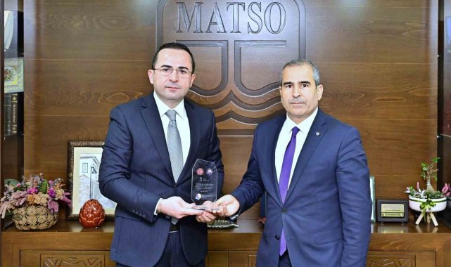 MATSO'ya TOBB'den plaket