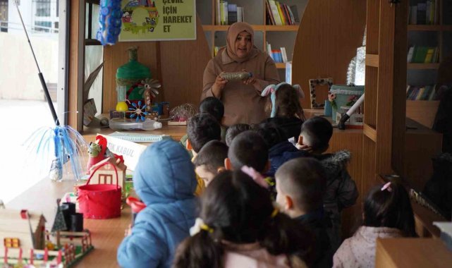Minikler "sıfır atık" eğitimiyle bilinçleniyor