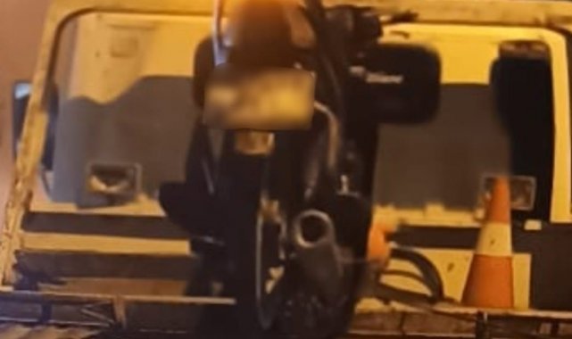 Motosikletle drift atan ehliyetsiz sürücüye 51 bin TL ceza