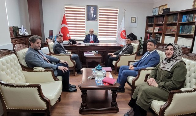 Müftü İmamoğlu, denetim ekibiyle görüştü