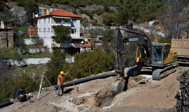 Muğla Büyükşehir 10 yılda 651 km kanalizasyon hattı yaptı