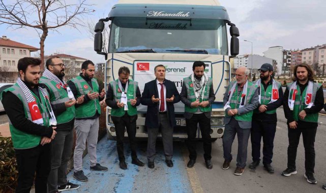 Nevşehir'den Gazze'ye un desteği