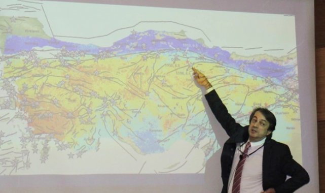 Prof. Dr. Kutoğlu, "Deprem ve Deprem Dirençli Kentleşme" konulu konferansa katıldı