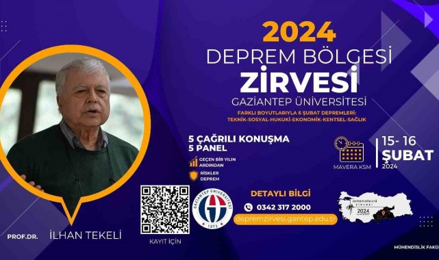 "Deprem Bölgesi Zirvesi" özel oturumu deprem, şehircilik ve sosyolojisi üzerine olacak