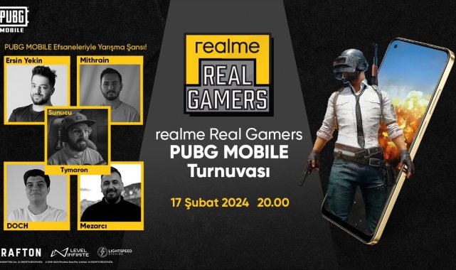 realme 'PUBG Mobile Turnuvası' başlıyor