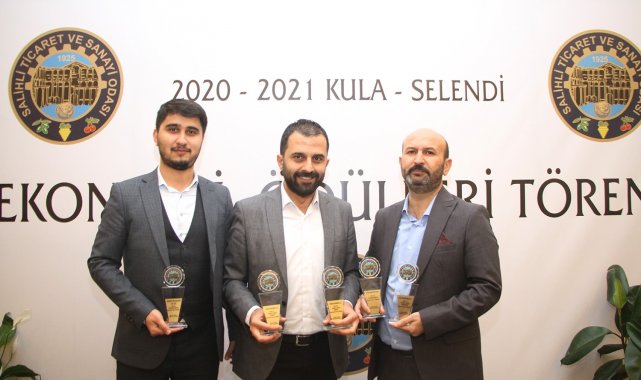 Salihli TSO'dan Çemar'a ödül yağmuru