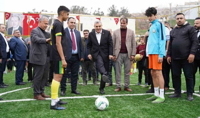 Şanlıurfa'da gençler bir spor tesisine daha kavuştu