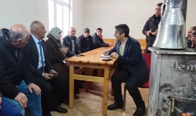 Sarıkamış kaymakamı vatandaşlarla buluştu