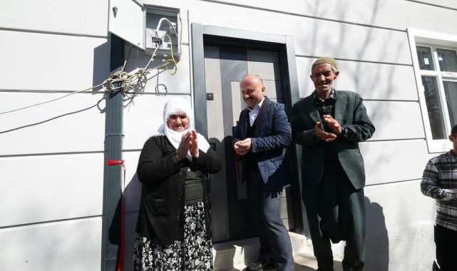 Sincikli depremzedeler yeni yuvalarına kavuştu