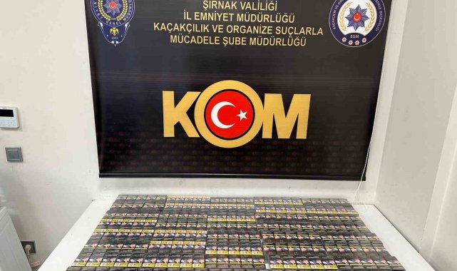 Şırnak'ta kaçakçılık ve asayiş operasyonu: 49 gözaltı