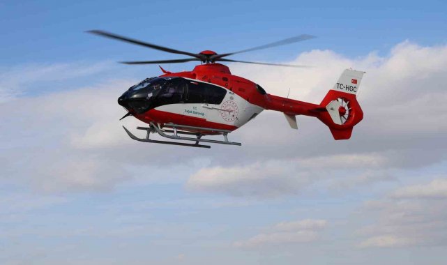 Sivas'a yeniden Ambulans helikopter tahsis edildi