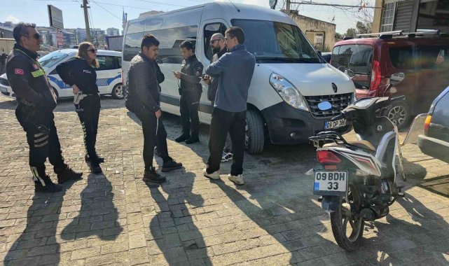 Tamir için bırakılan motosikletle ortalığı birbirine kattı