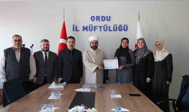 Taylandlı kadın Ordu'da Müslüman oldu