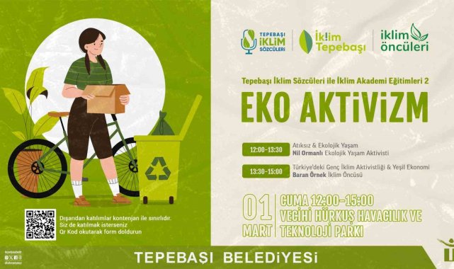 Tepebaşı'nda İklim Akademisi eğitimleri devam ediyor