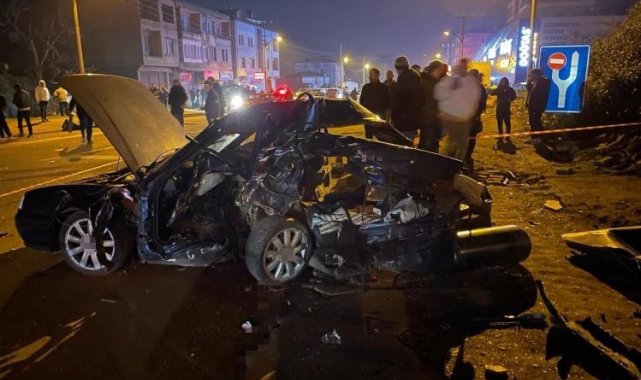 Trabzon'un Vakfıkebir ilçesindeki kazadaki yaralılardan biri hayatını kaybetti