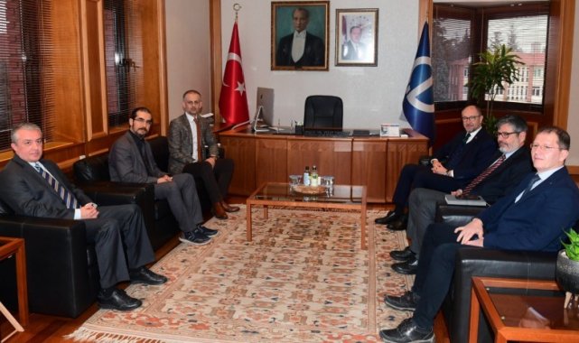 TÜİK'ten Rektör Erdal'a ziyaret