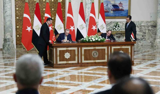 Türkiye ve Mısır arasında ortak bildiri imzalandı