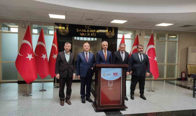 Ulaştırma Bakanı Uraloğlu, Şanlıurfa'da