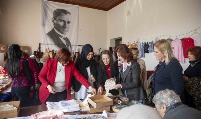 Üretici kadınlar, kadın kooperatif ve dernekleri ile Silifke Gazi Çiftliği'nde bir araya geldi