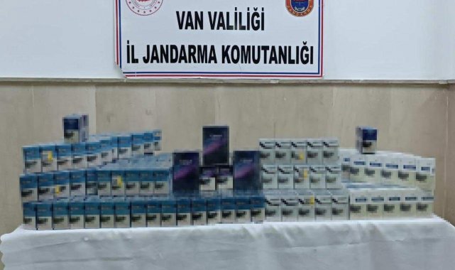 Van'da gümrük kaçağı malzemeler ele geçirildi