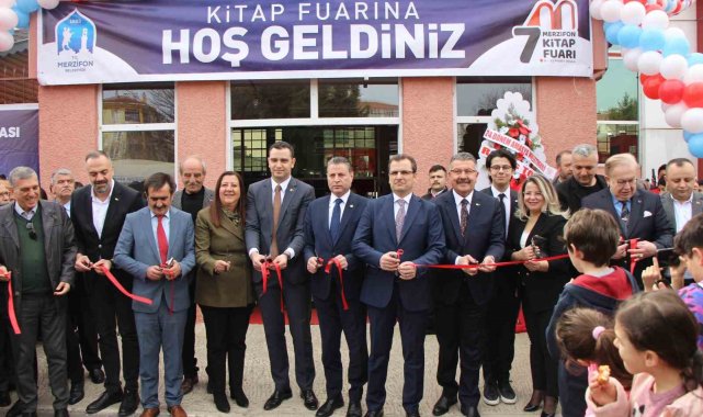 7. Merzifon Kitap Fuarı'nın açılışı yapıldı