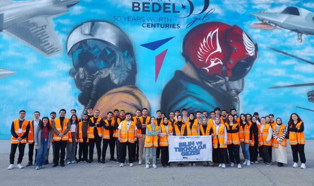 Canik Belediyesi'nden öğrencilere TUSAŞ gezisi