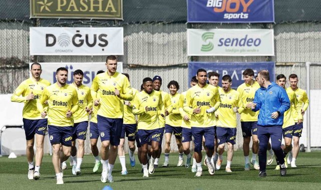 Fenerbahçe'de, Union Saint-Gilloise maçı hazırlıkları devam etti
