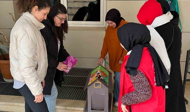 Gençlerden kedilere sıcak yuva