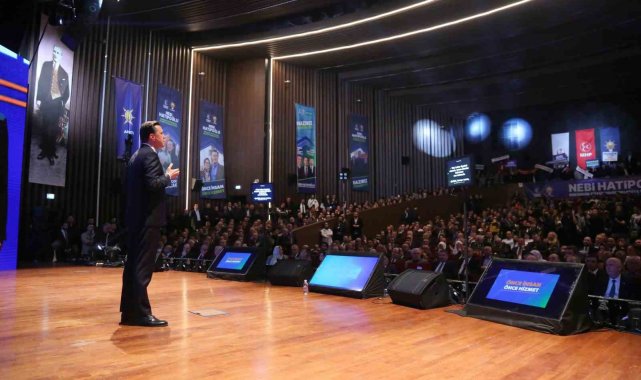 Hatipoğlu'ndan çoşkulu proje tanıtımı toplantısı