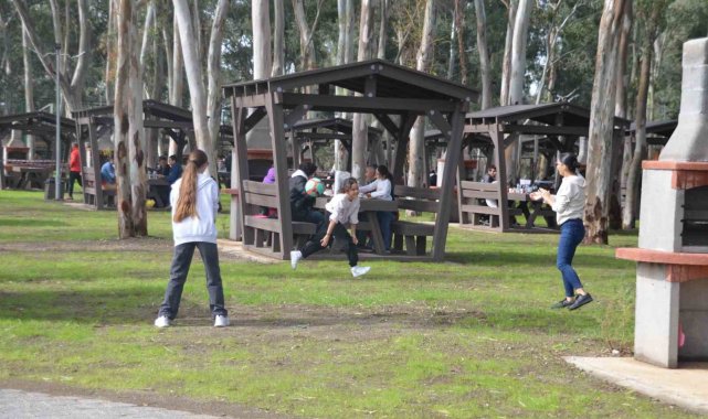 Hisarönü Mesire Alanı'nın ilk konukları belediye personeli oldu
