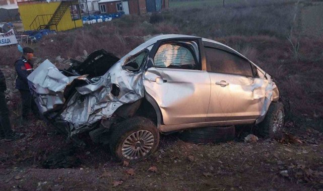 Isparta'da feci kaza: 1 ölü, 3 yaralı