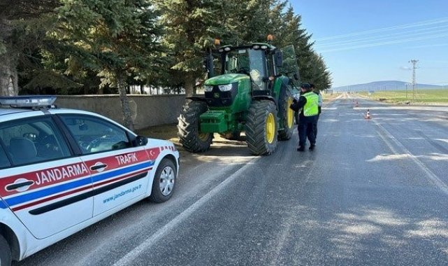 Jandarmanın bir aylık trafik denetimlerinde 6 milyon 706 TL ceza yazıldı