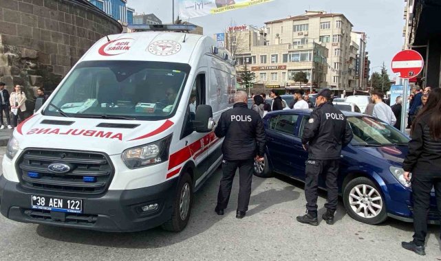 Kayseri'de bıçaklı kavga: 1 yaralı