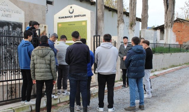 Koçarlı KYK Erkek Yurdu öğrencileri şehitleri andı