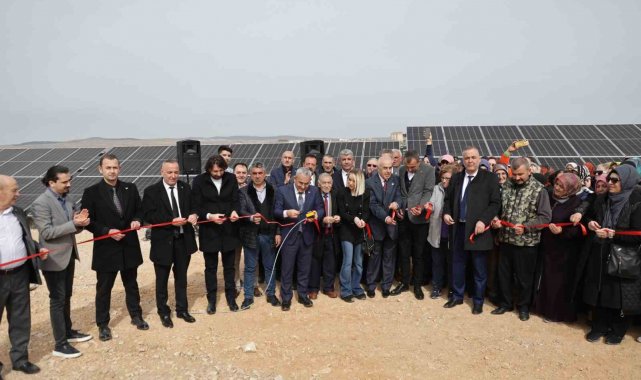 Kütahya'da yıllık 20 milyon TL tasarruf sağlayacak GES hizmete sunuldu