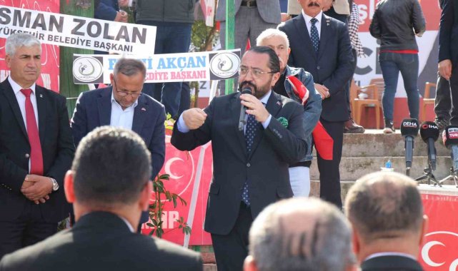 MHP İl Başkanı Yılmaz; "Honaz üretken belediyecilik ile tanışacak"