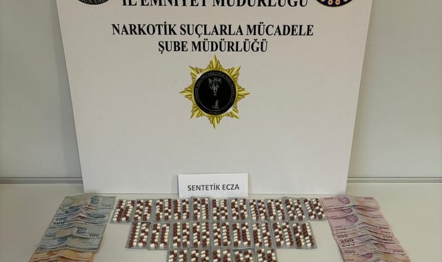 Samsun'da 3 bin 95 sentetik ecza ele geçirildi: 2 gözaltı