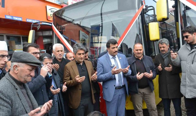 Sarıkamış'ta Yeni otobüsler hizmete girdi